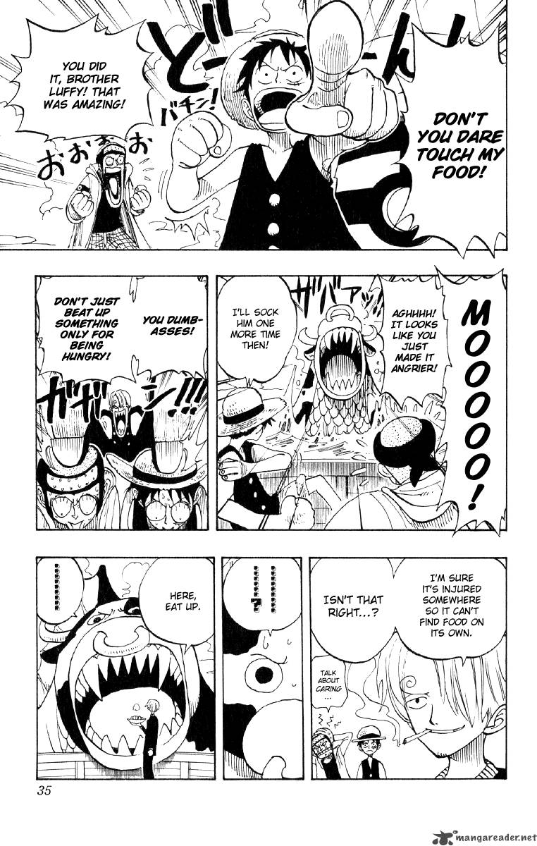 One Piece Manga Chapter 73 page 9 - The Monster From the "Grand Line"