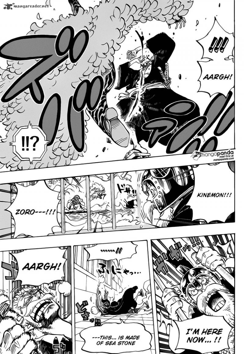 One Piece Manga Chapter 730 page 6 - 3 Cards