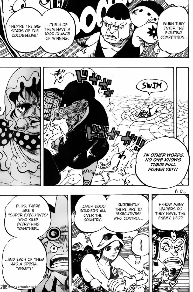One Piece Manga Chapter 732 page 13 - An Underground World