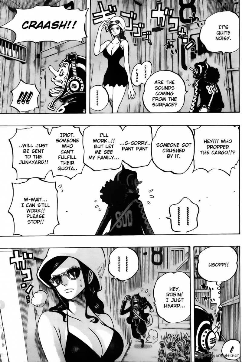 One Piece Manga Chapter 732 page 16 - An Underground World