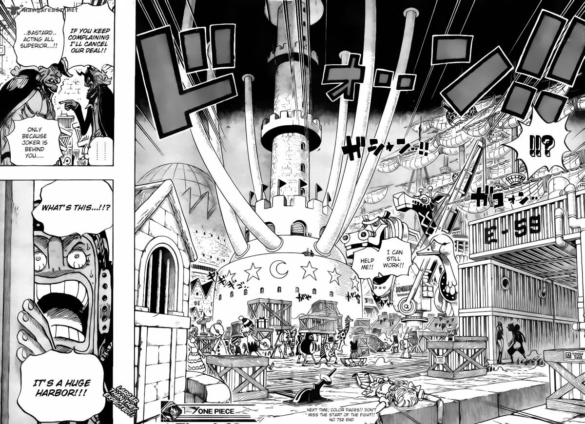 One Piece Manga Chapter 732 page 17 - An Underground World