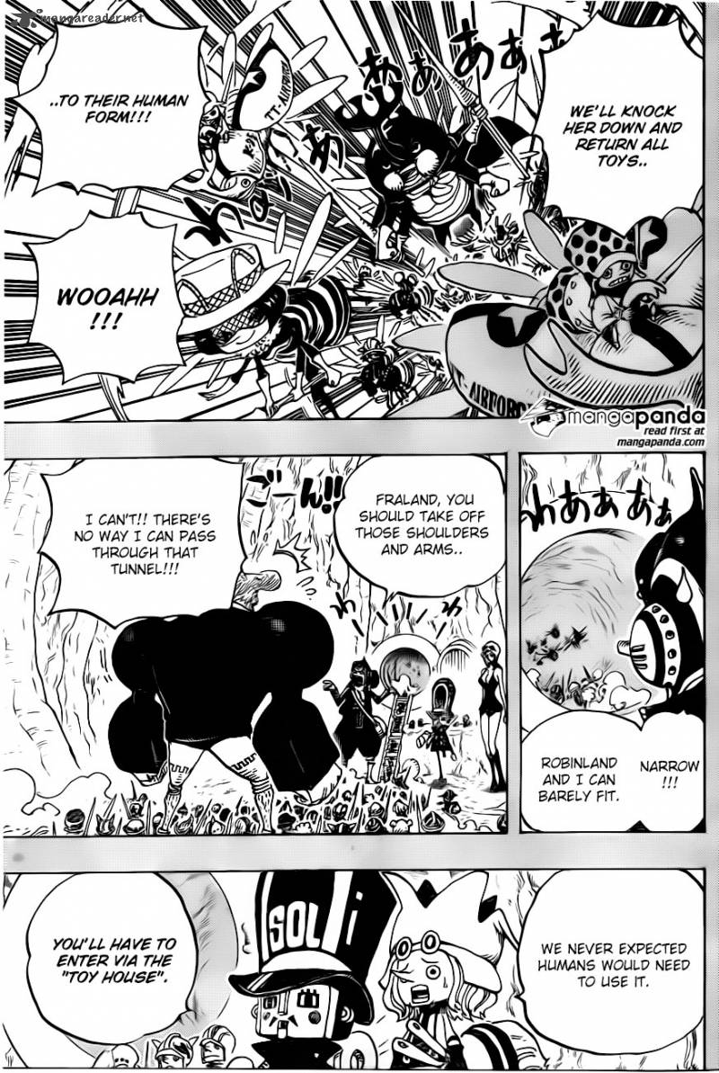 One Piece Manga Chapter 732 page 3 - An Underground World