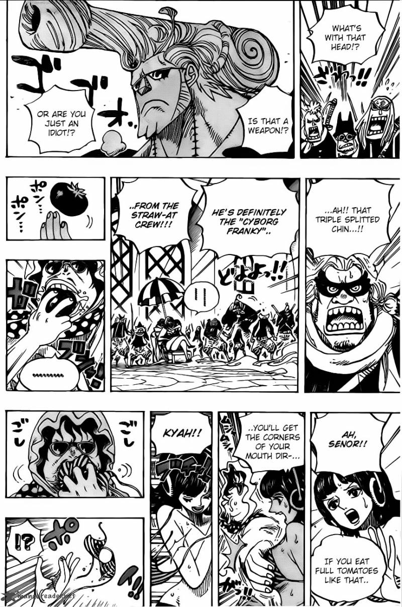 One Piece Manga Chapter 732 page 6 - An Underground World