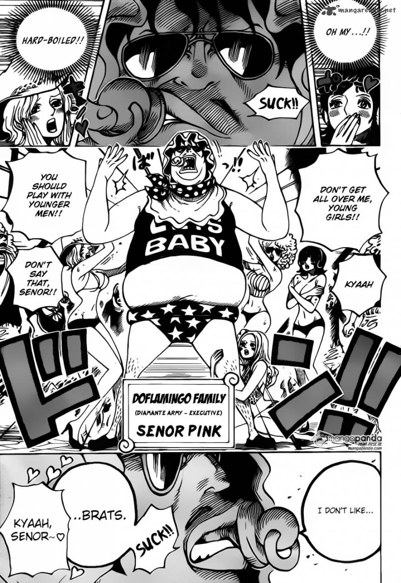 One Piece Manga Chapter 732 page 7 - An Underground World