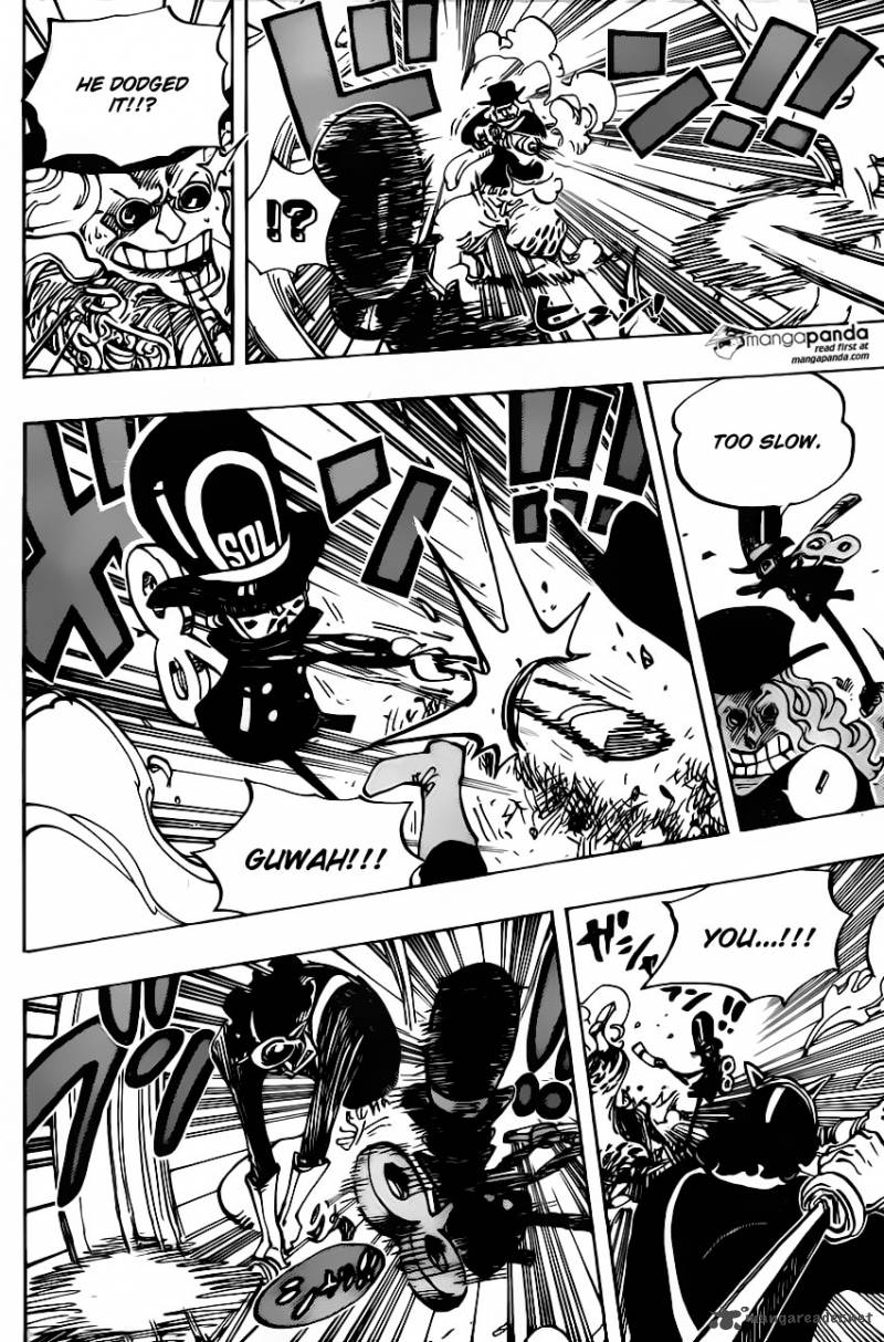 One Piece Manga Chapter 733 page 13 - What Soldier-san Wants