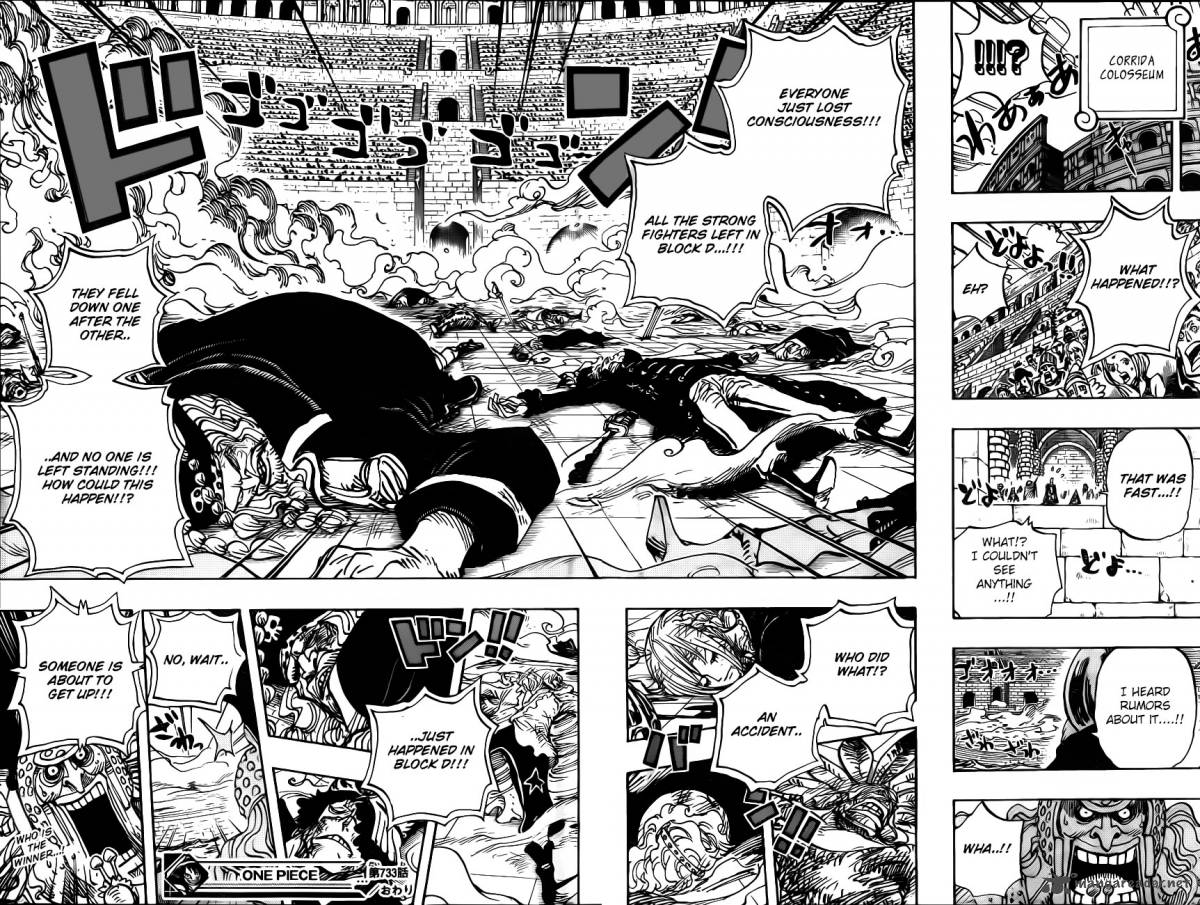 One Piece Manga Chapter 733 page 17 - What Soldier-san Wants