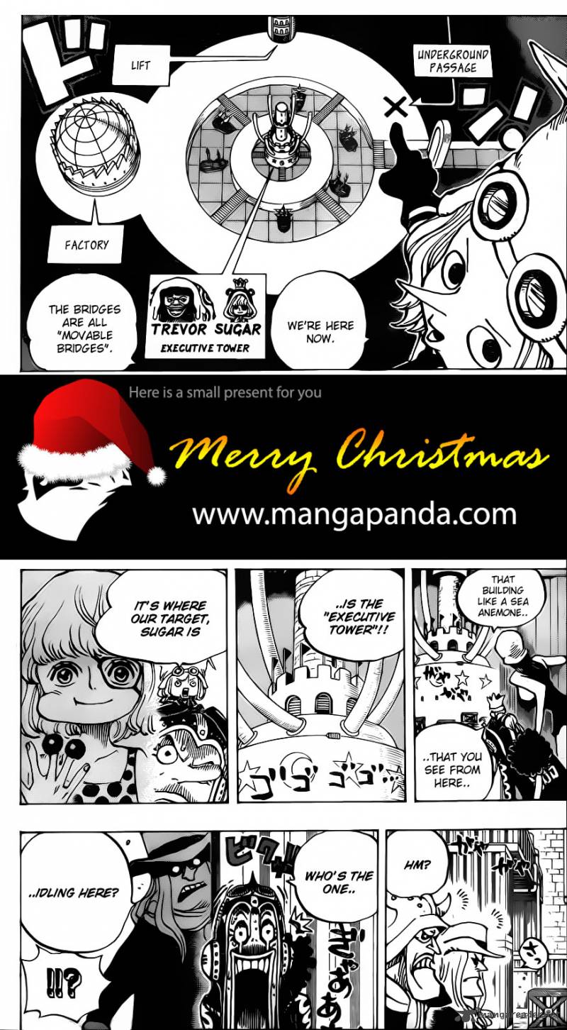 One Piece Manga Chapter 733 page 7 - What Soldier-san Wants
