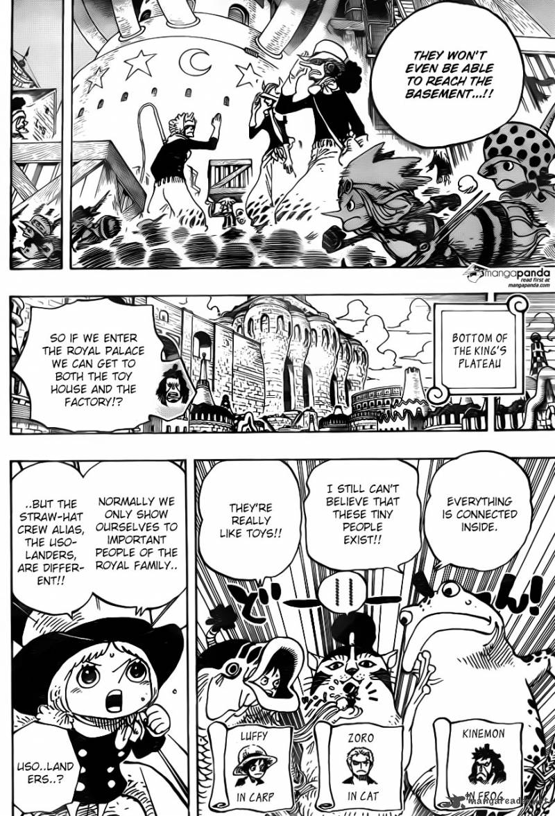 One Piece Manga Chapter 734 page 18 - The Kamaitachi of Rommel