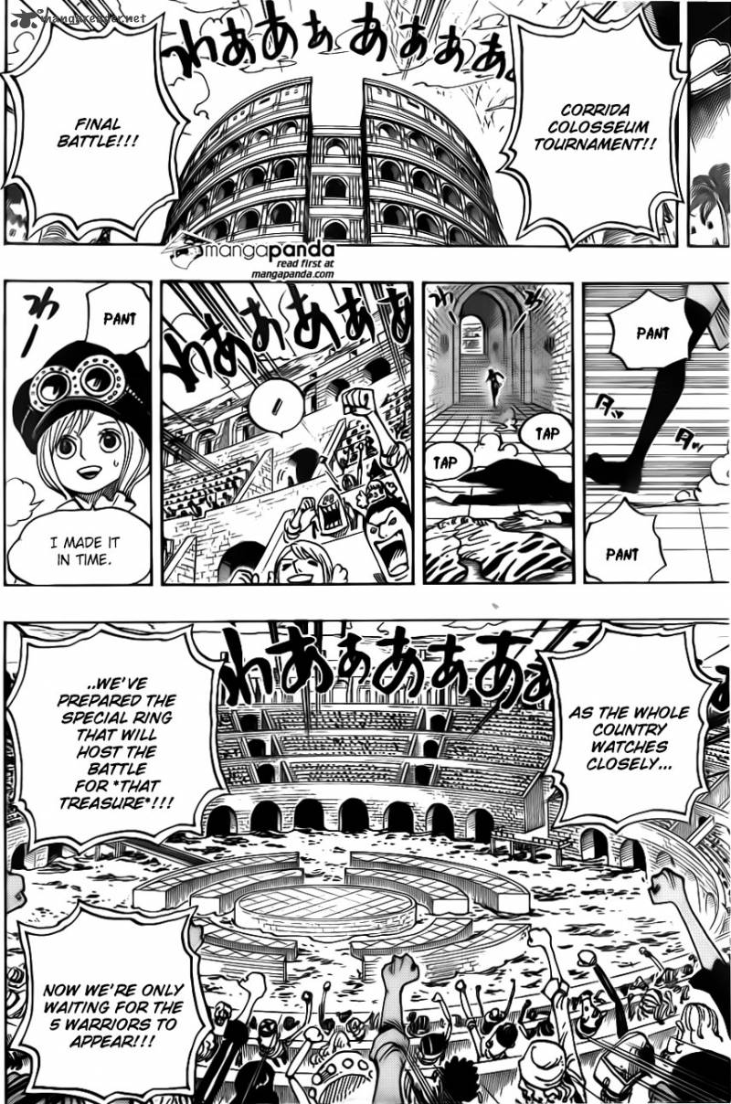 One Piece Manga Chapter 735 page 19 - Fujitora's Intention