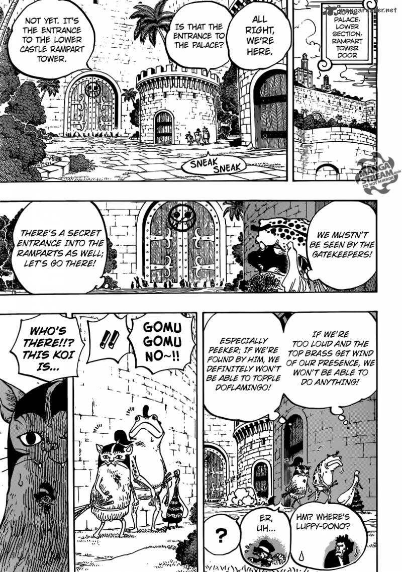 One Piece Manga Chapter 736 page 10 - Executive Officer Diamante