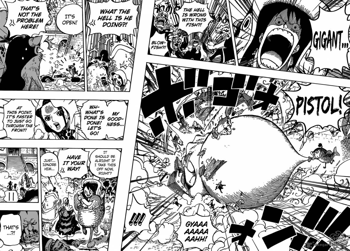 One Piece Manga Chapter 736 page 11 - Executive Officer Diamante