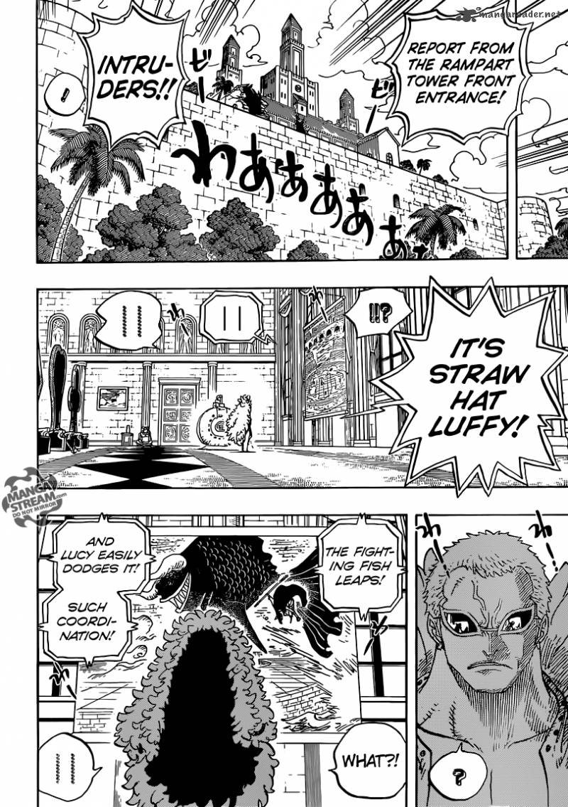 One Piece Manga Chapter 736 page 12 - Executive Officer Diamante