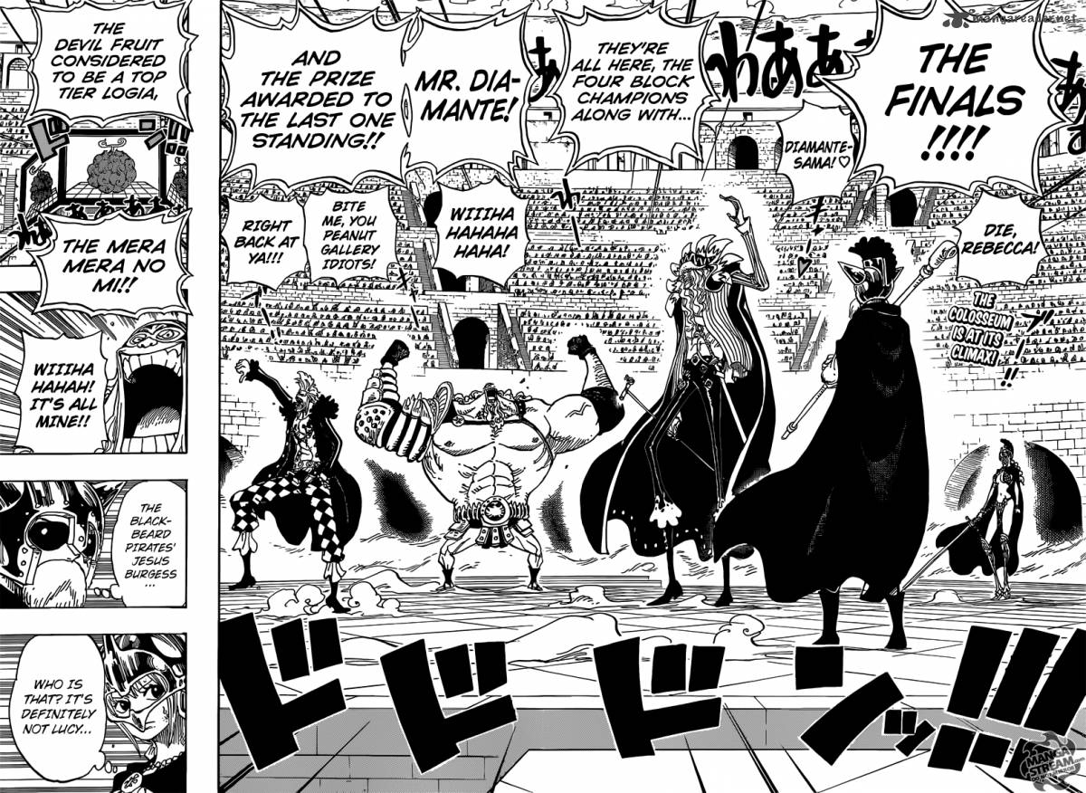 One Piece Manga Chapter 736 page 2 - Executive Officer Diamante