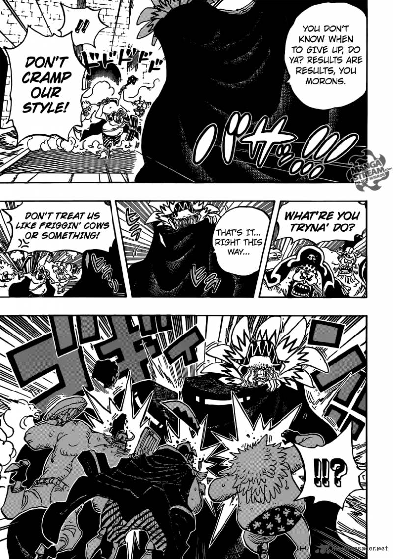 One Piece Manga Chapter 736 page 4 - Executive Officer Diamante