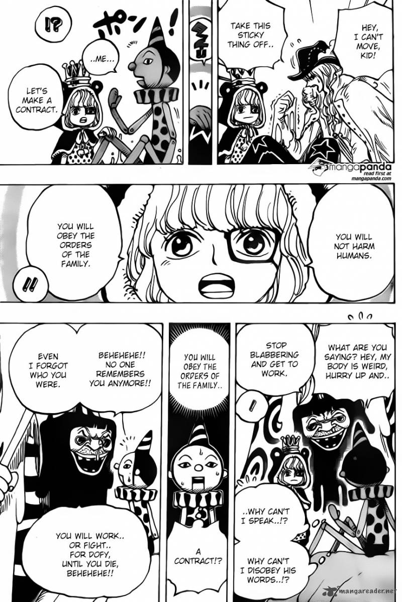 One Piece Manga Chapter 737 page 13 - Officer's Tower