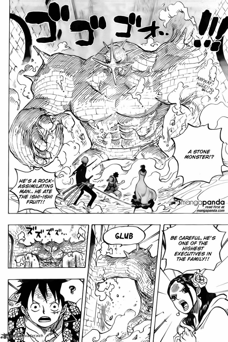 One Piece Manga Chapter 737 page 2 - Officer's Tower