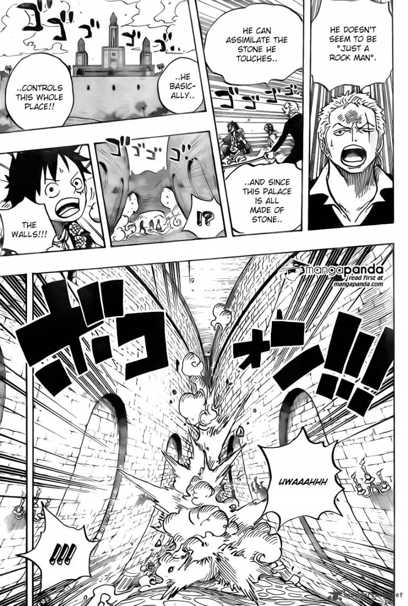 One Piece Manga Chapter 737 page 3 - Officer's Tower