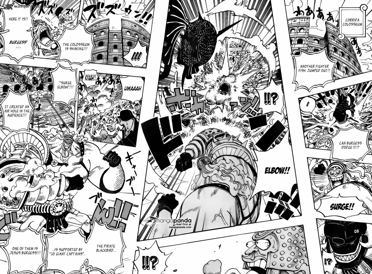 One Piece Manga Chapter 737 page 4 - Officer's Tower