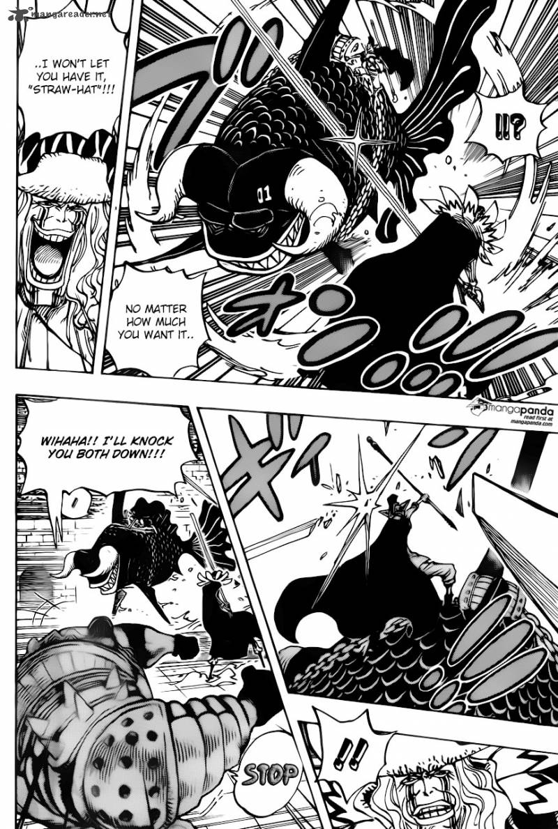 One Piece Manga Chapter 737 page 7 - Officer's Tower