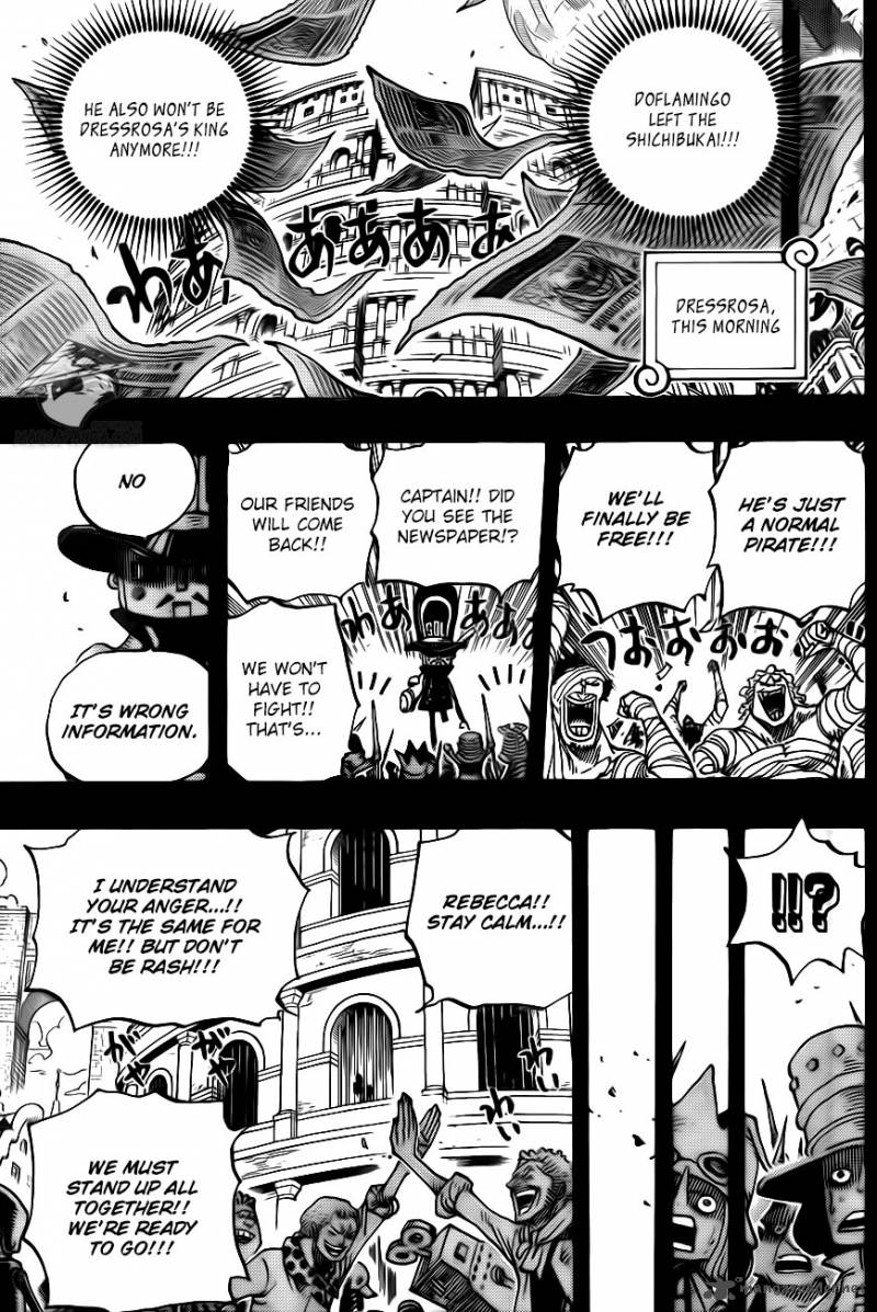 One Piece Manga Chapter 739 page 10 - Commander