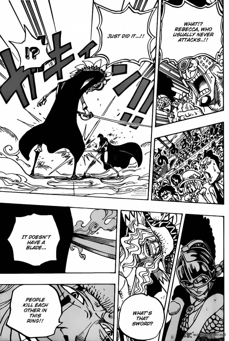 One Piece Manga Chapter 739 page 14 - Commander