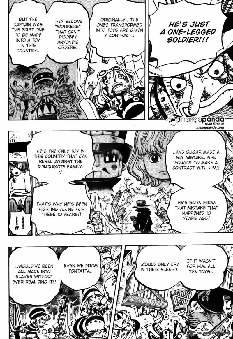 One Piece Manga Chapter 739 page 19 - Commander