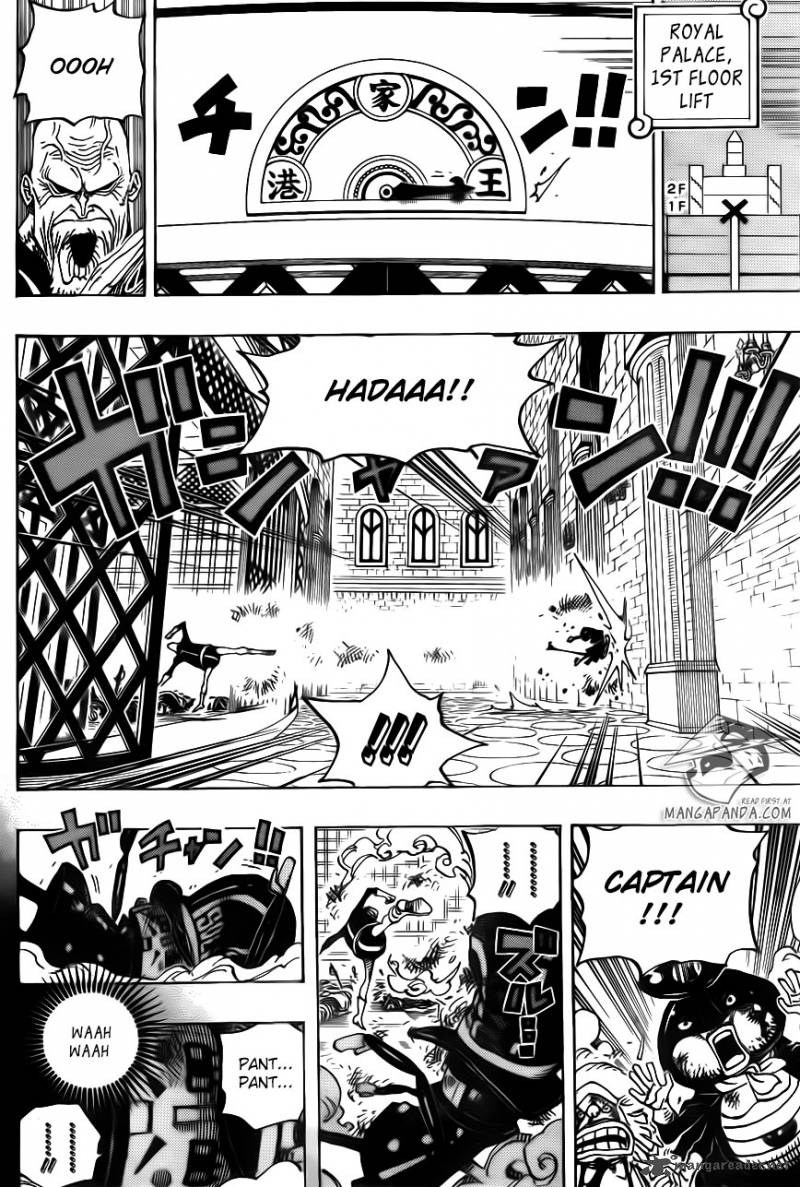 One Piece Manga Chapter 739 page 9 - Commander