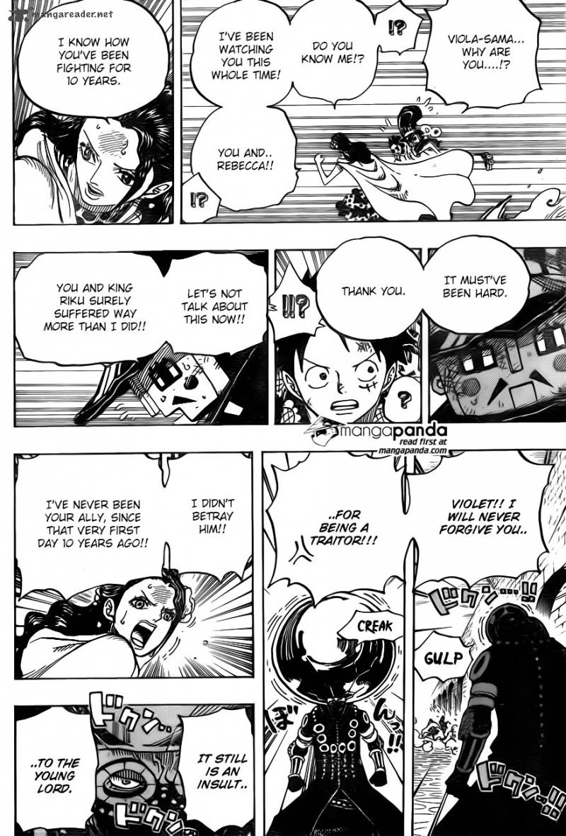 One Piece Manga Chapter 740 page 11 - It's in Your Hands!!!