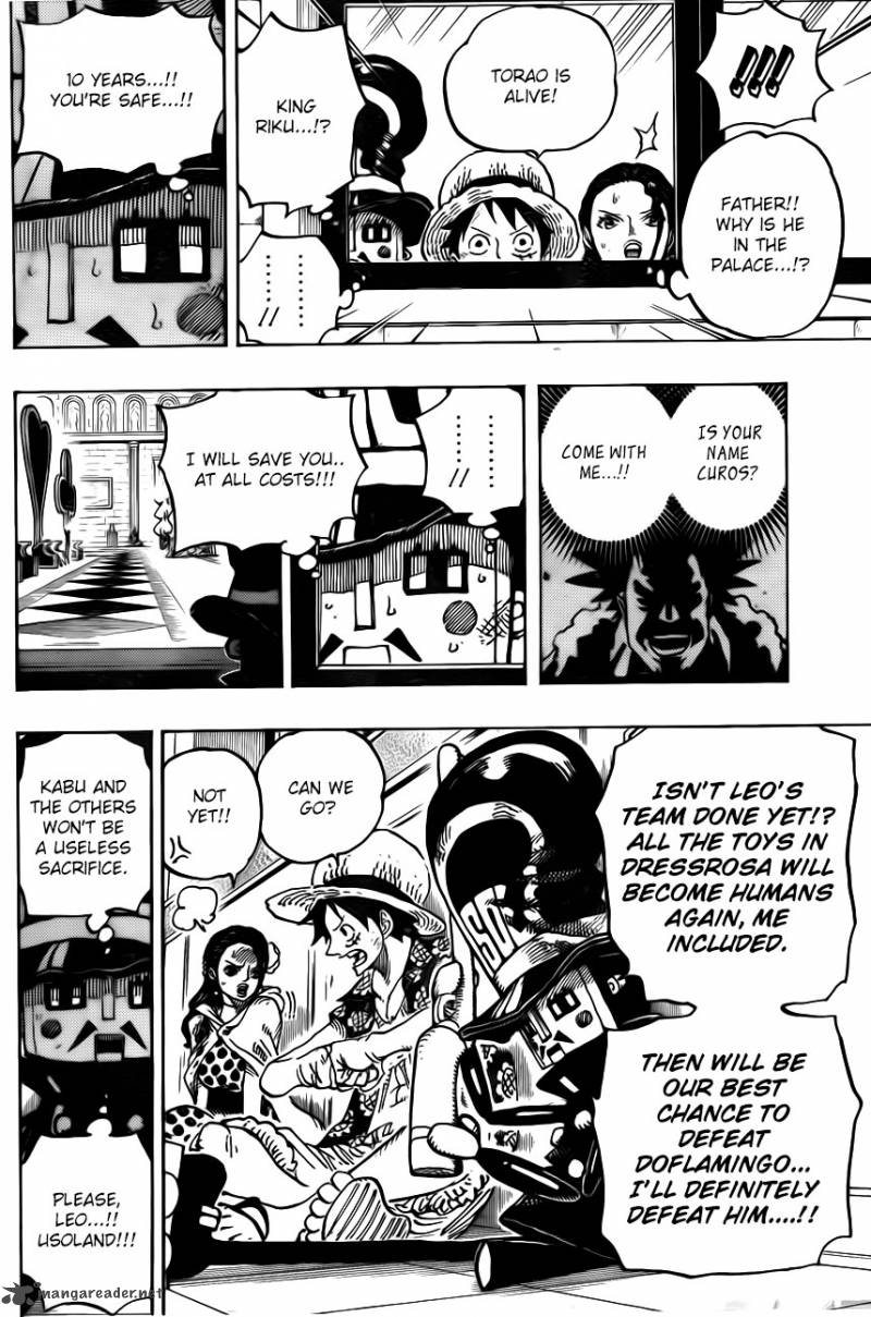 One Piece Manga Chapter 740 page 17 - It's in Your Hands!!!