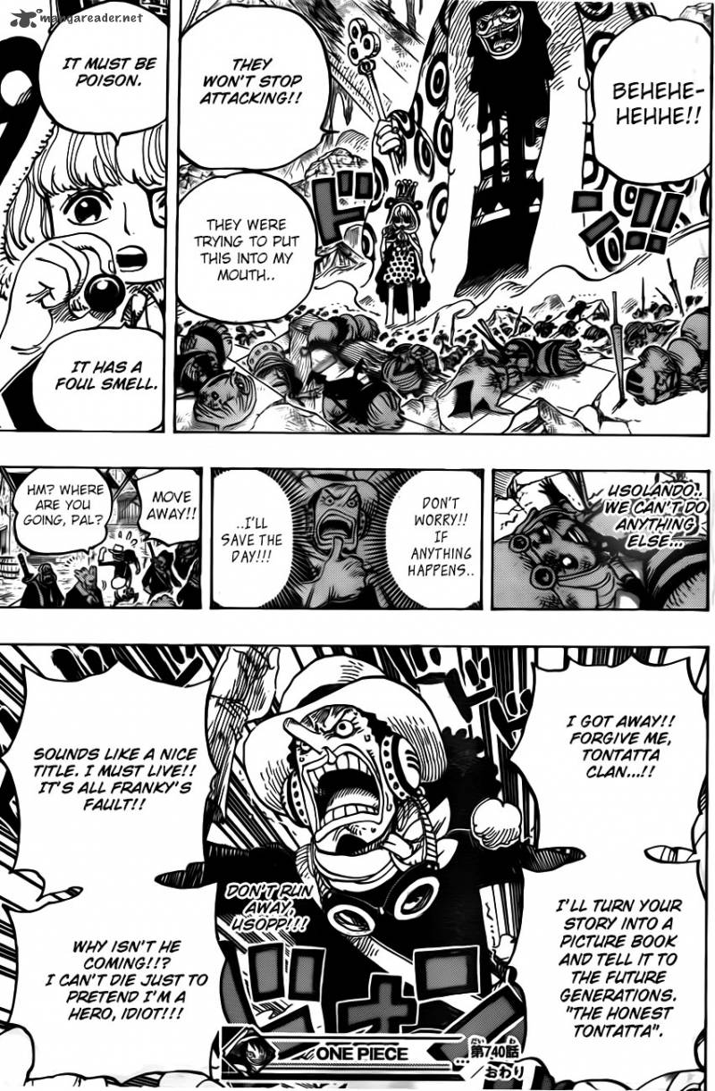 One Piece Manga Chapter 740 page 20 - It's in Your Hands!!!