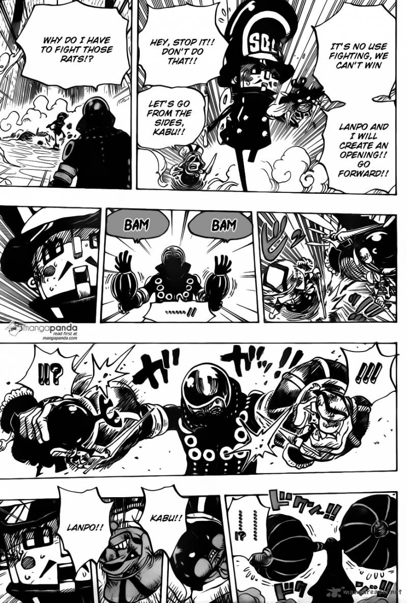 One Piece Manga Chapter 740 page 6 - It's in Your Hands!!!