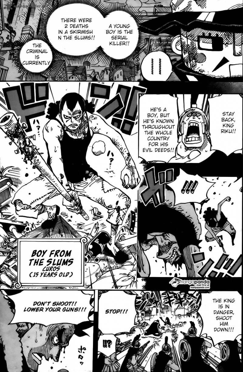 One Piece Manga Chapter 741 page 14 - Usoland the Liar