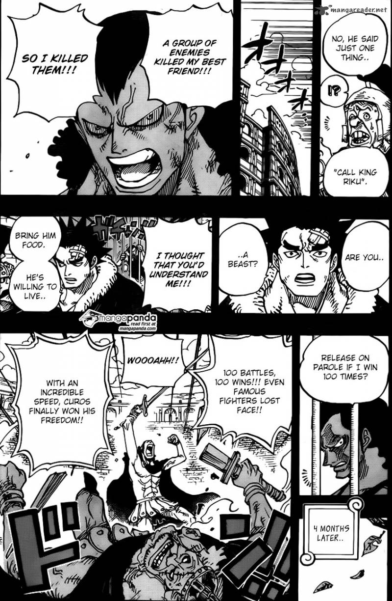 One Piece Manga Chapter 741 page 16 - Usoland the Liar