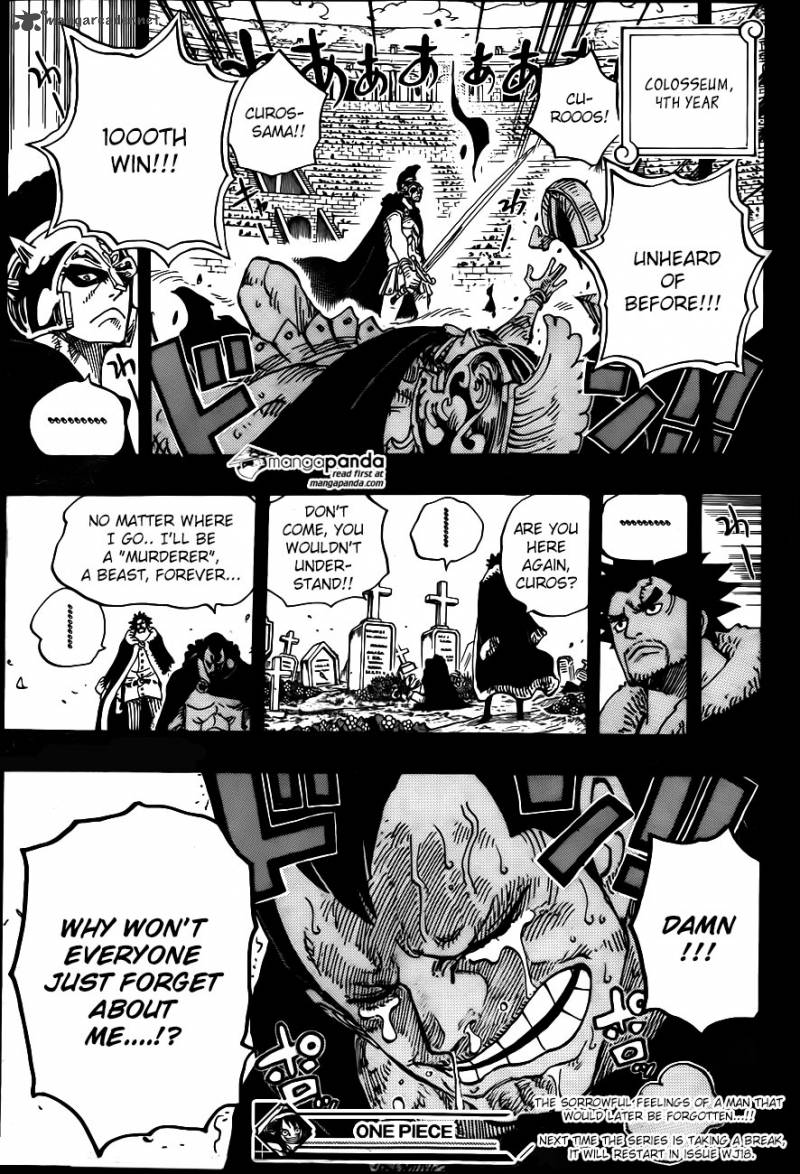 One Piece Manga Chapter 741 page 18 - Usoland the Liar