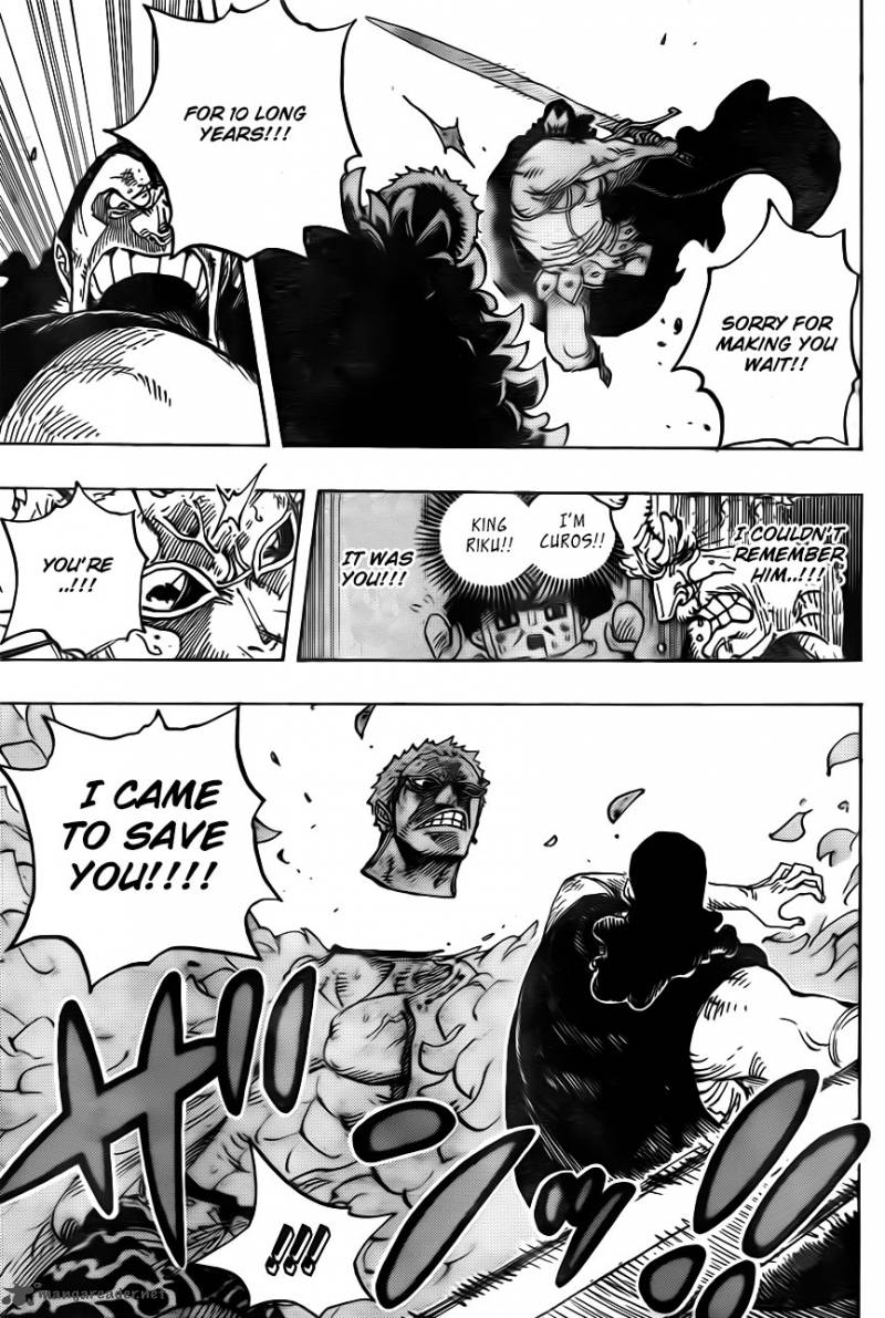 One Piece Manga Chapter 743 page 15 - Dressrosa Trembles