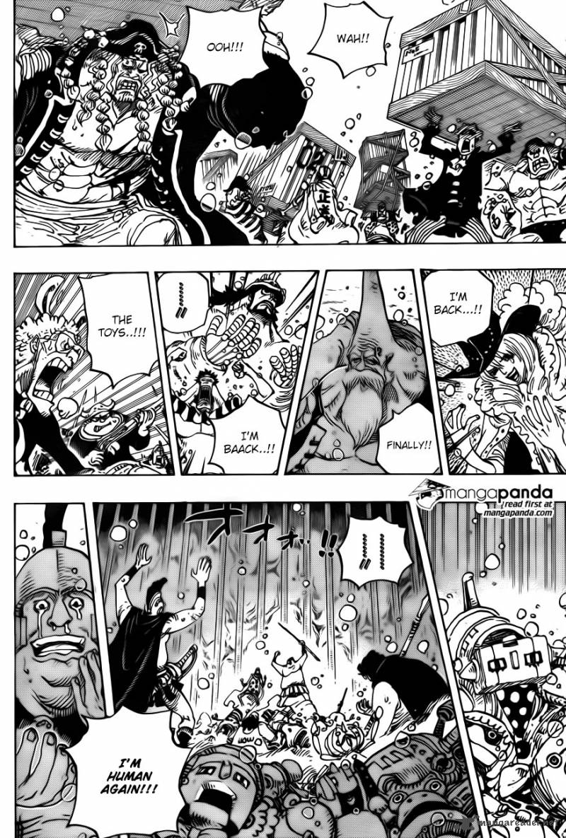 One Piece Manga Chapter 743 page 5 - Dressrosa Trembles