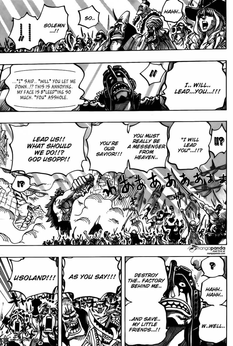 One Piece Manga Chapter 744 page 10 - Revolutionary Army Chief of Staff