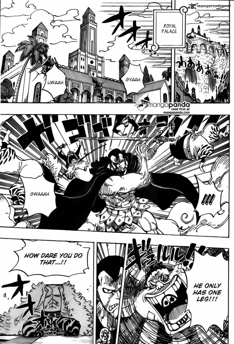 One Piece Manga Chapter 744 page 14 - Revolutionary Army Chief of Staff