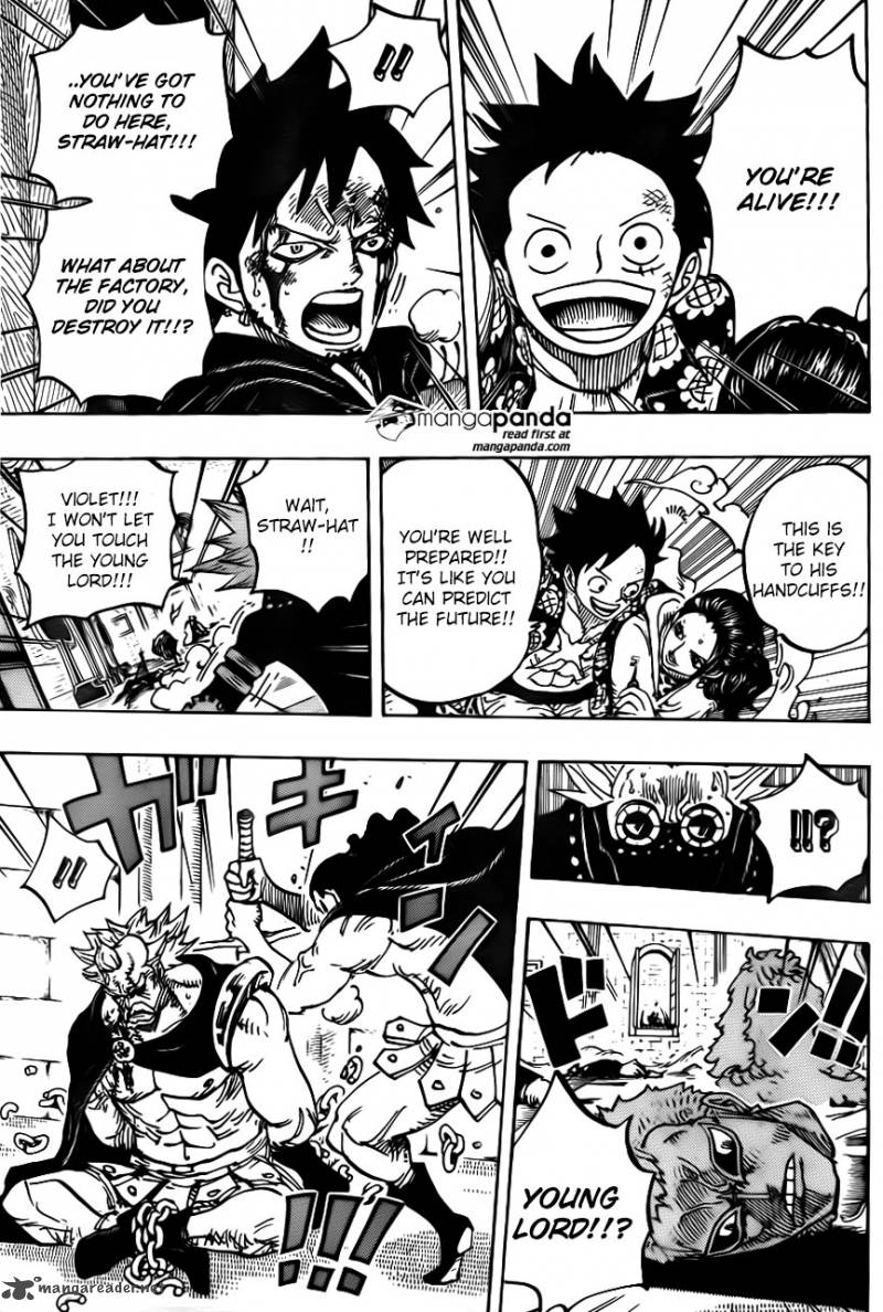 One Piece Manga Chapter 744 page 16 - Revolutionary Army Chief of Staff