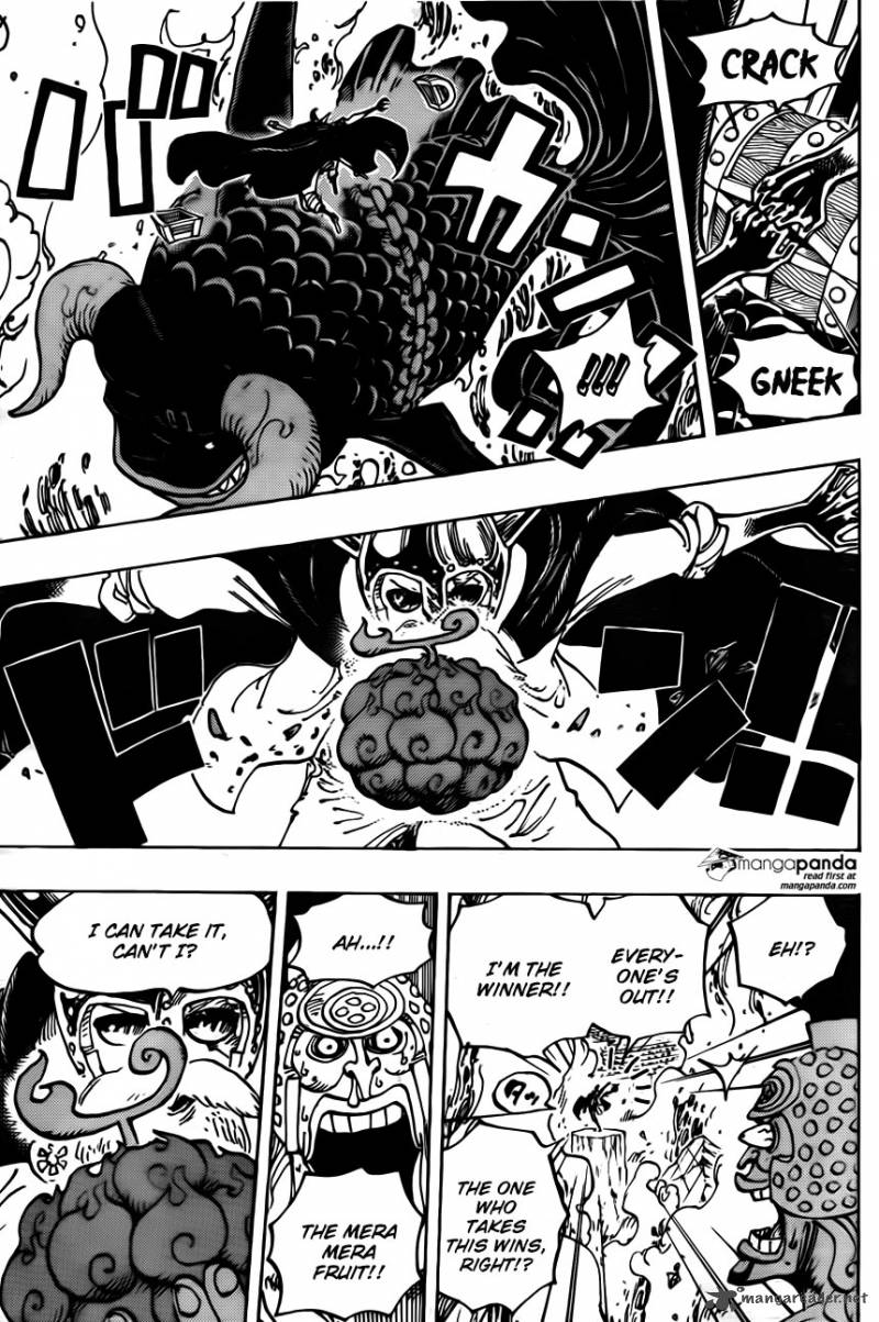 One Piece Manga Chapter 744 page 3 - Revolutionary Army Chief of Staff