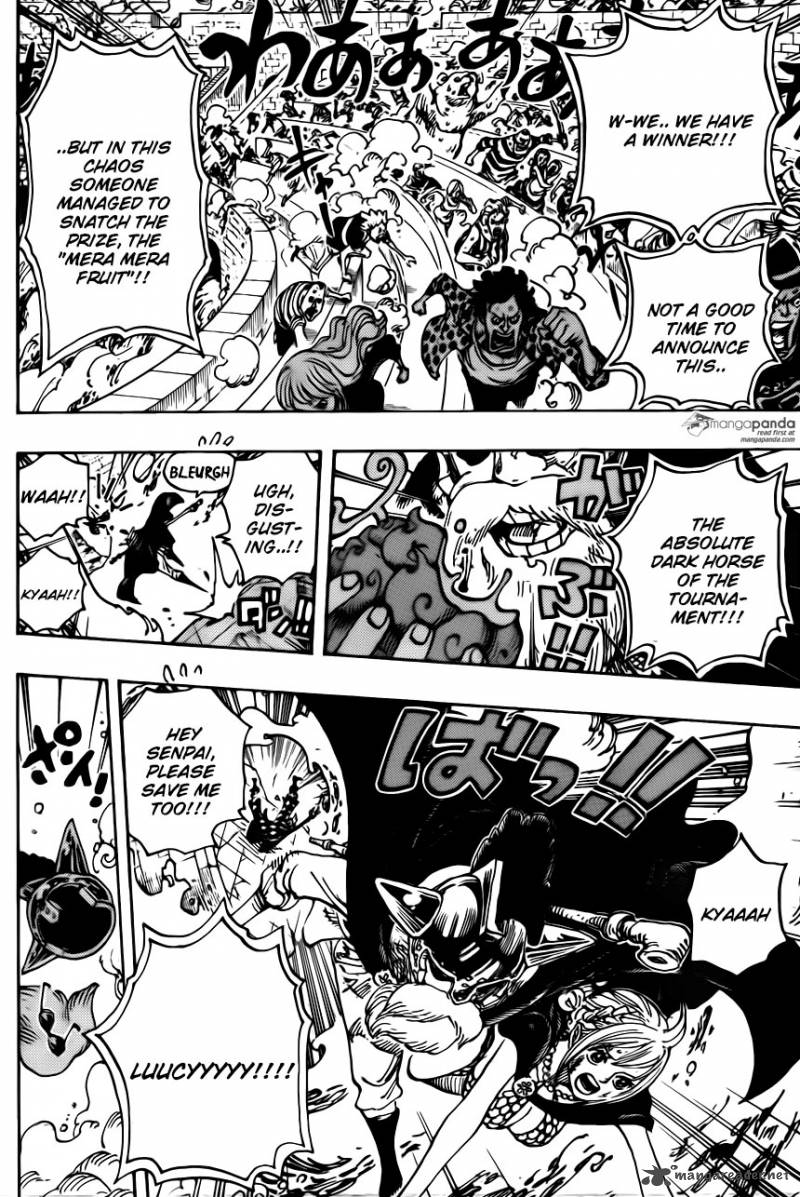 One Piece Manga Chapter 744 page 4 - Revolutionary Army Chief of Staff