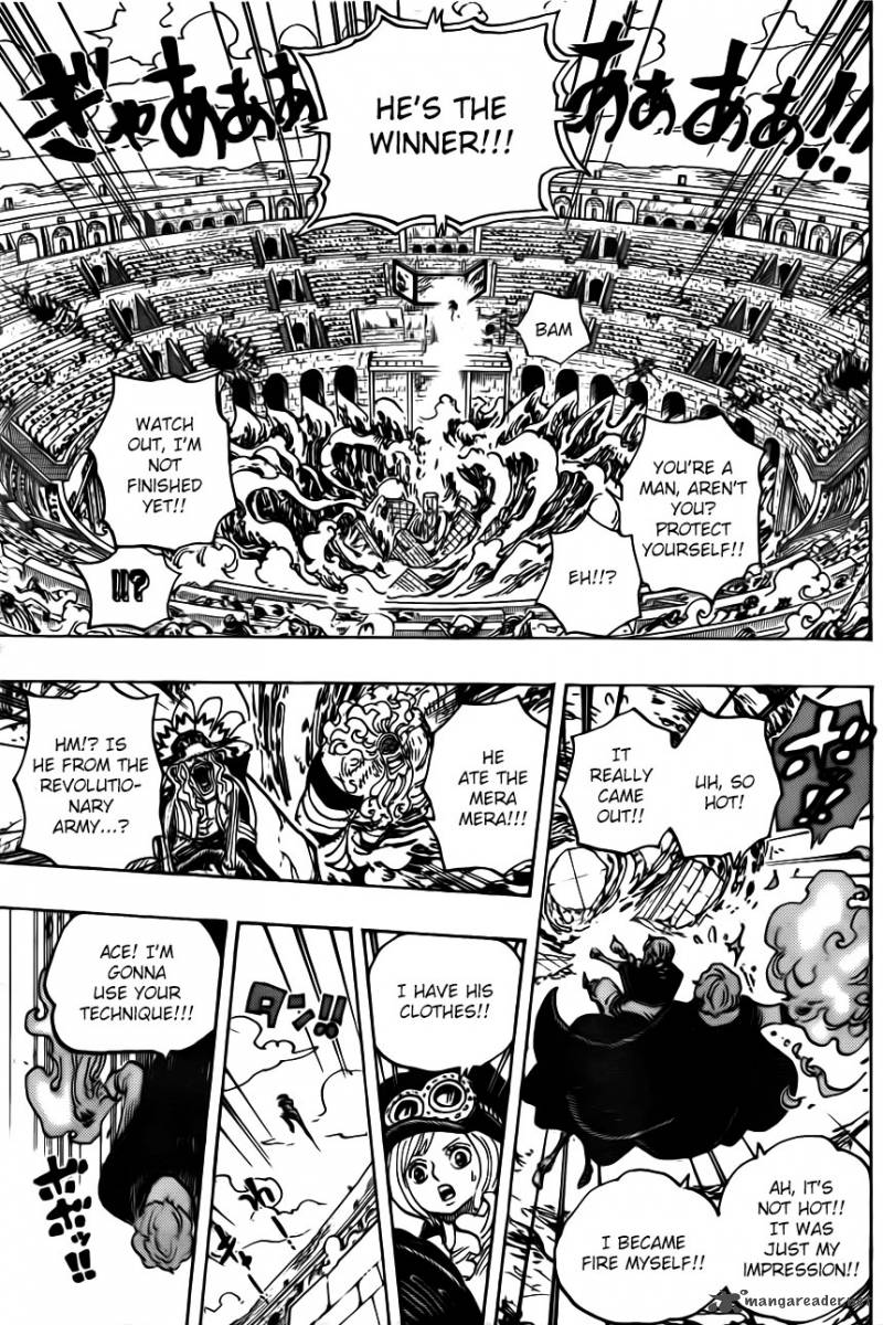 One Piece Manga Chapter 744 page 5 - Revolutionary Army Chief of Staff
