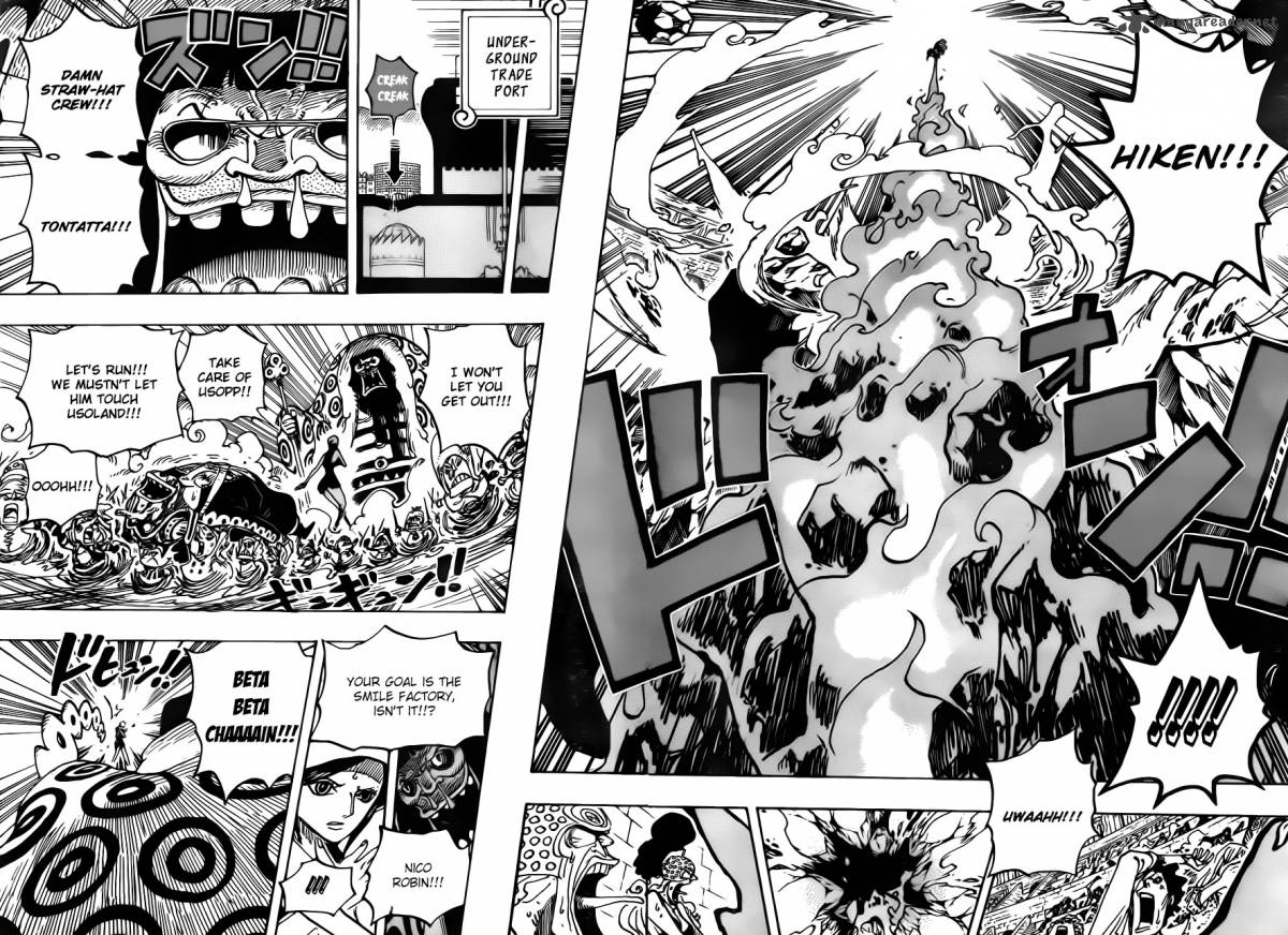 One Piece Manga Chapter 744 page 6 - Revolutionary Army Chief of Staff