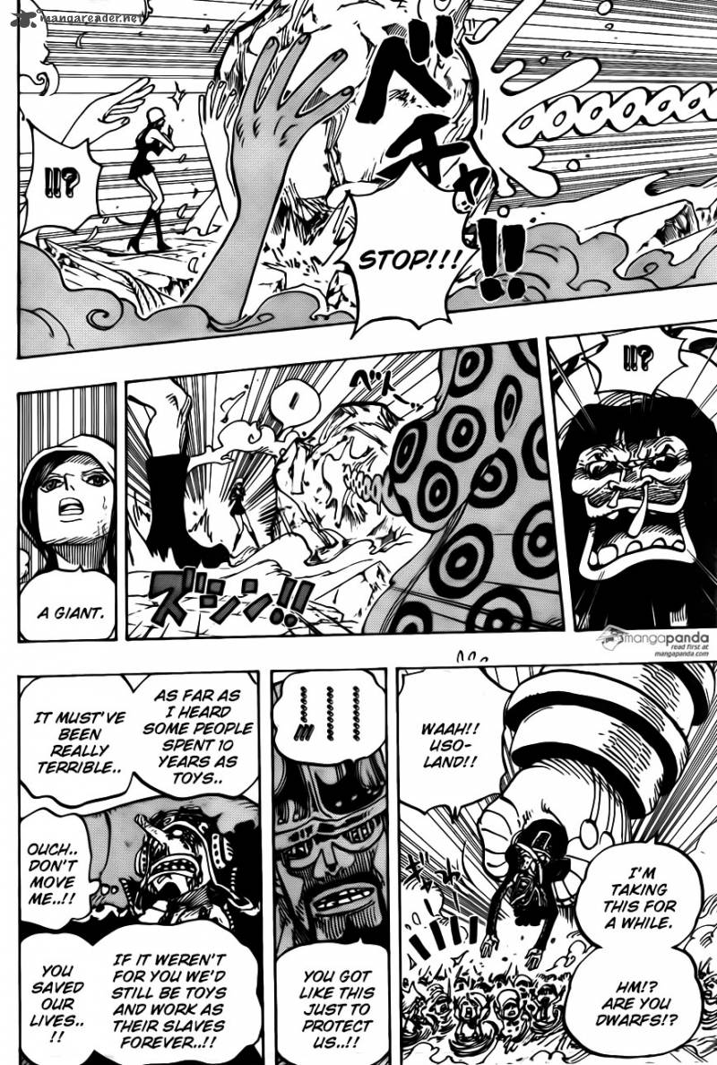 One Piece Manga Chapter 744 page 7 - Revolutionary Army Chief of Staff