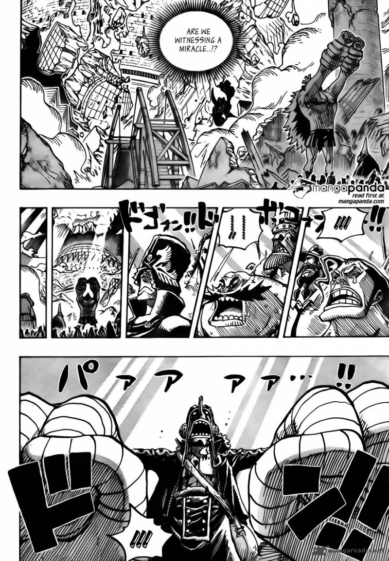 One Piece Manga Chapter 744 page 9 - Revolutionary Army Chief of Staff