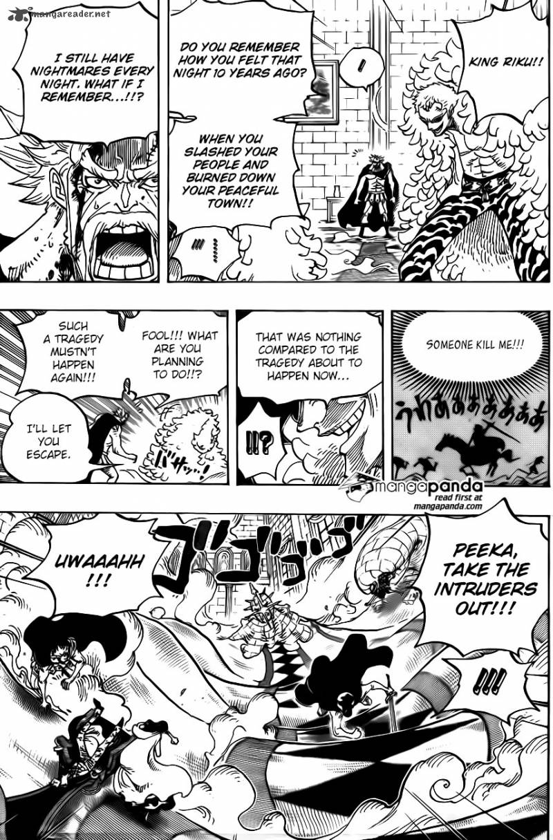 One Piece Manga Chapter 745 page 10 - The Birdcage