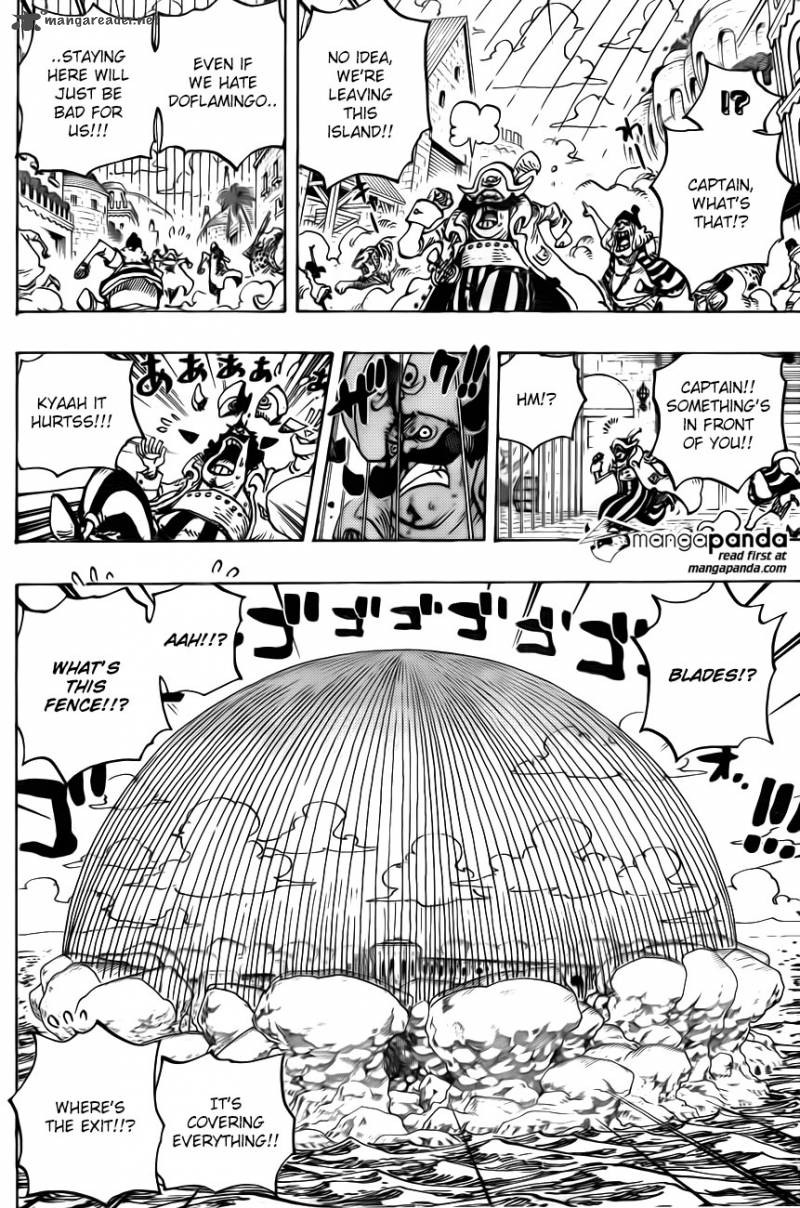 One Piece Manga Chapter 745 page 13 - The Birdcage