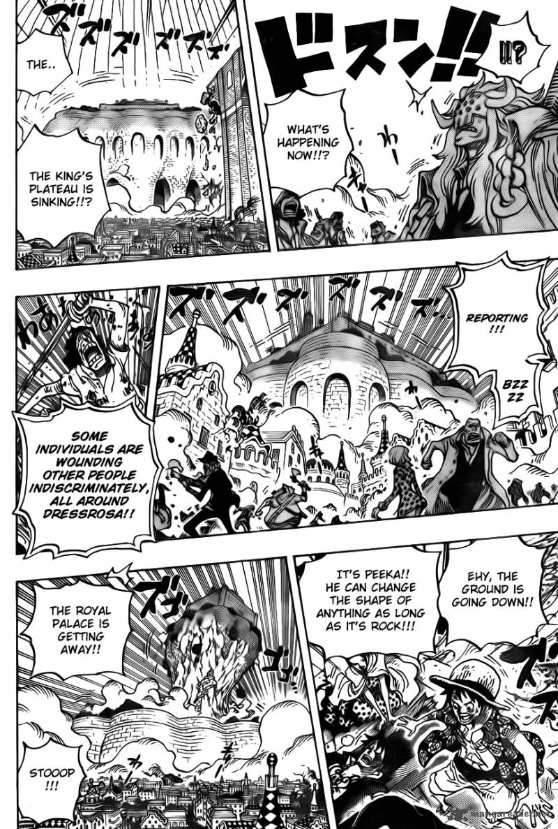 One Piece Manga Chapter 745 page 15 - The Birdcage