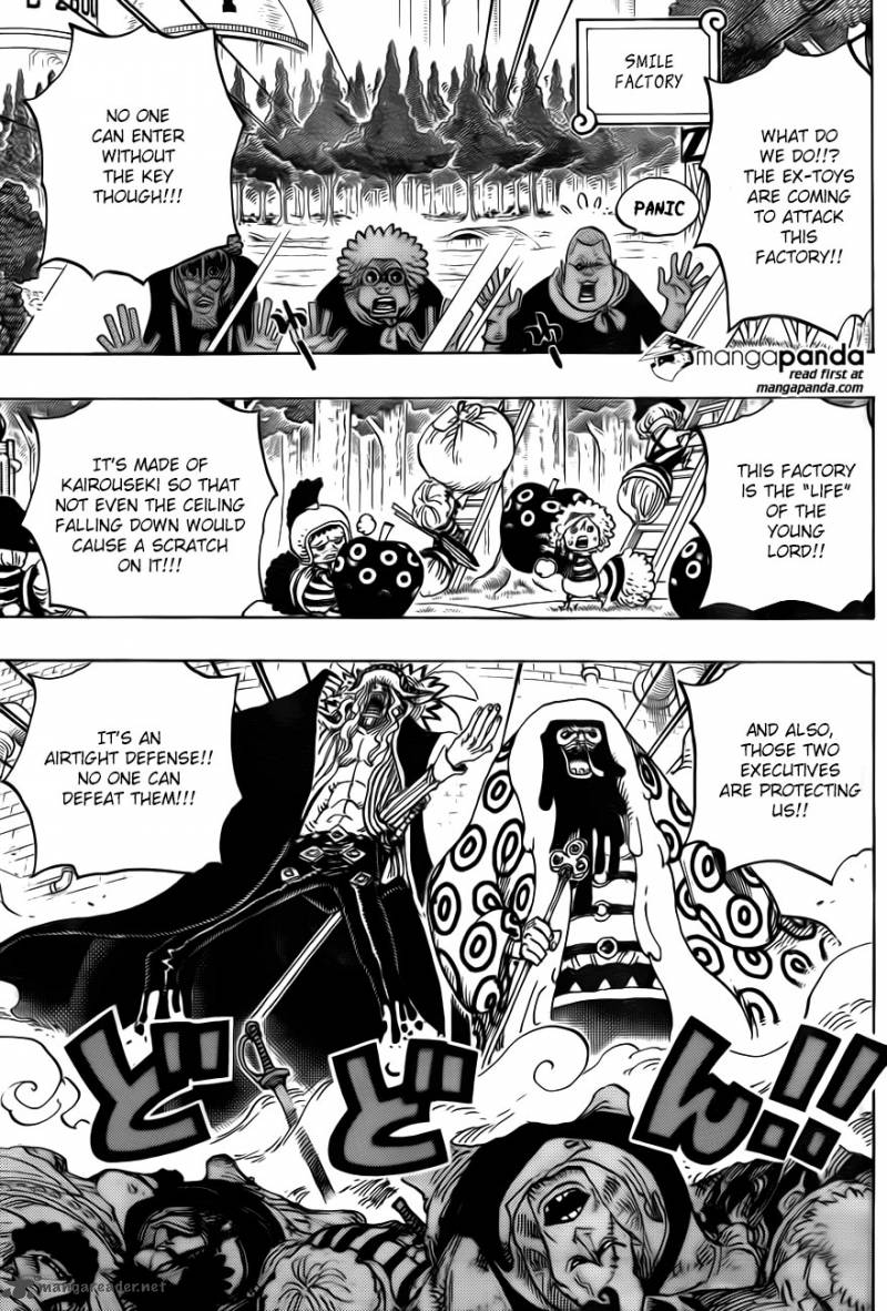 One Piece Manga Chapter 745 page 2 - The Birdcage