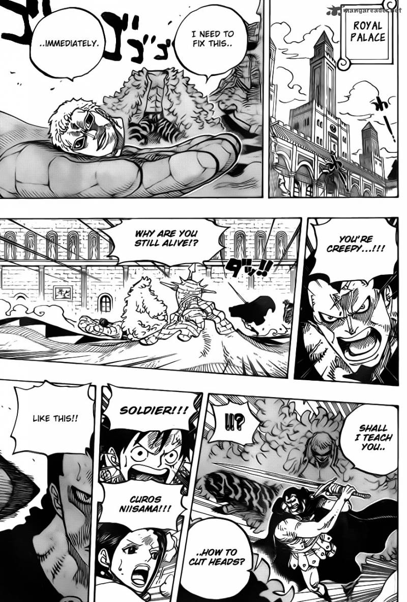 One Piece Manga Chapter 745 page 4 - The Birdcage